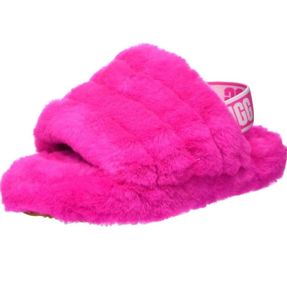 Hot Pink Ugg Slides, Size 9, Brand New!